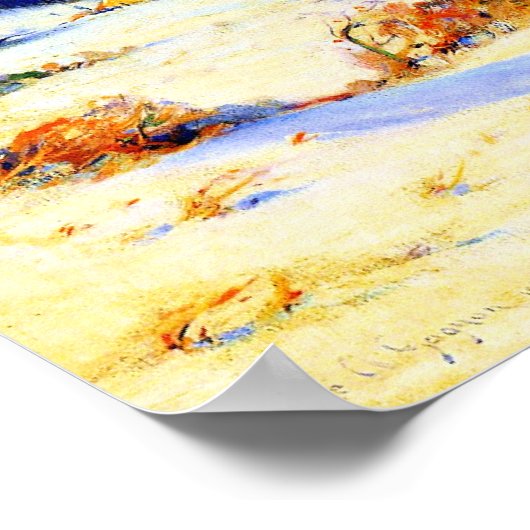 Gagnon - Im Winter der Laurentianer (1) Poster (Ecke)