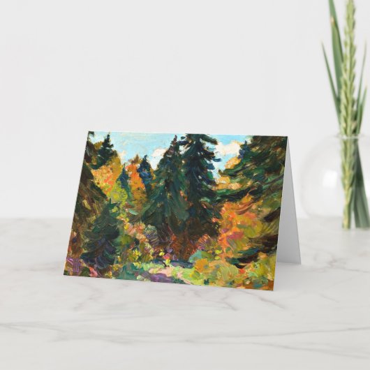 Gagnon - In the Woods, Charlevoix Karte (Vorderseite)