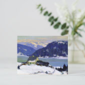 Gagnon - Lac de Charlevoix Postkarte (Stehend Vorderseite)