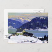 Gagnon - Lac de Charlevoix Postkarte (Vorne/Hinten)