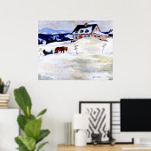 Gagnon - Laurentian Homestead, Poster (Heimbüro)