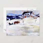 Gagnon - Laurentian Homestead, Postkarte (Vorne/Hinten)