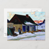 Gagnon - Le Boutique Postkarte (Vorne/Hinten)