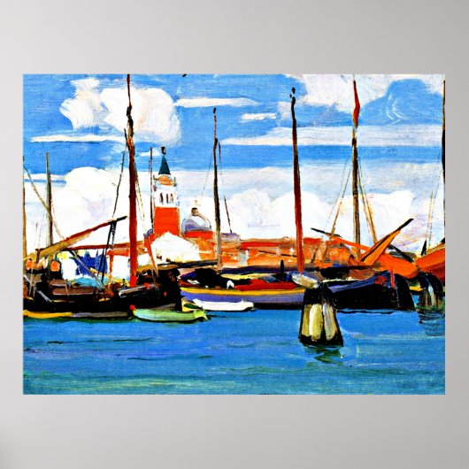 Gagnon - San Giorgio Maggiore Von der Giudeca Poster (Vorne)