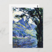 Gagnon - Sommertag, Les Andelys, Normandie Postkarte (Vorne/Hinten)