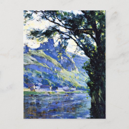 Gagnon - Sommertag, Les Andelys, Normandie Postkarte (Vorderseite)