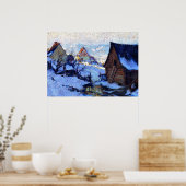 Gagnon - Spring Thaw, Baie-Saint-Paul Poster (Küche)