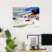 Gagnon - The Red Sleigh Poster (Heimbüro)