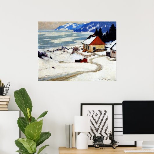 Gagnon - The Red Sleigh Poster (Heimbüro)