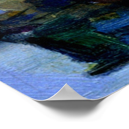 Gagnon - The Train, Baie-Saint-Paul Poster (Ecke)