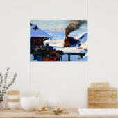 Gagnon - The Train, Baie-Saint-Paul Poster (Küche)