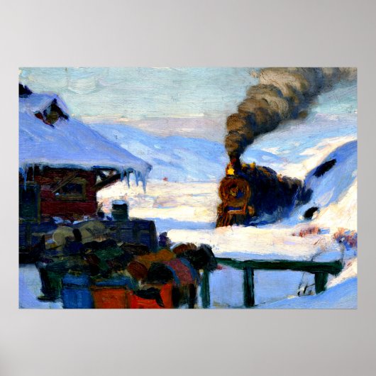Gagnon - The Train, Baie-Saint-Paul Poster (Vorne)