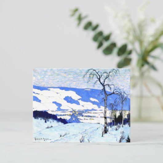 Gagnon - Twilight, Baie Saint Paul Postkarte (Stehend Vorderseite)