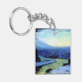 Gagnon - Twilight, feine Kunstmalerei Schlüsselanhänger (Vorderseite links)