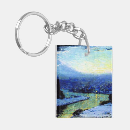 Gagnon - Twilight, feine Kunstmalerei Schlüsselanhänger (Vorderseite links)
