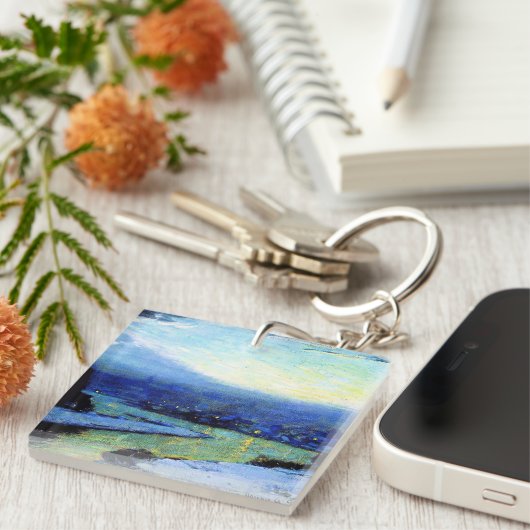 Gagnon - Twilight, feine Kunstmalerei Schlüsselanhänger (Vorderseite rechts)