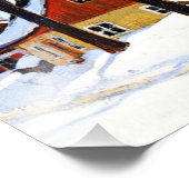 Gagnon - Winter Morning, Baie-Saint Paul Fotodruck (Ecke)