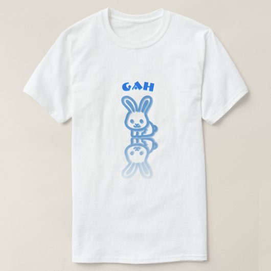 Gah - Kaninchen herein T-Shirt (Design vorne)