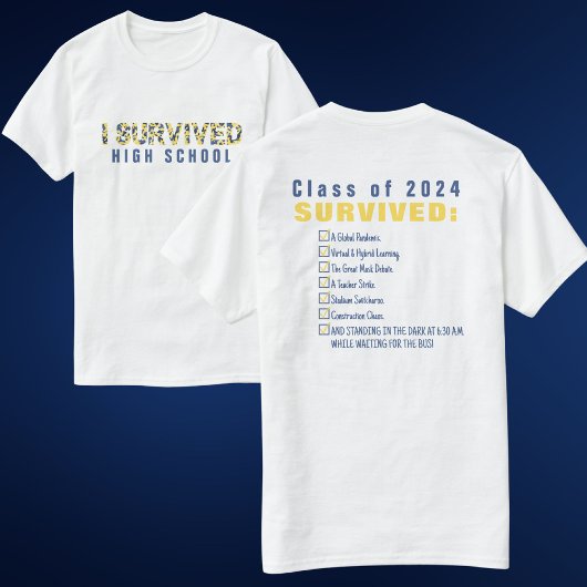Gahanna Lincoln Class of 2025 I Überlebte Licht T-Shirt