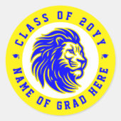 Gahanna Lincoln Lions Class of 2024 Sticker (Vorderseite)
