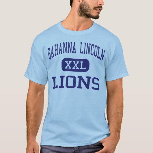 Gahanna Lincoln - Löwen - hoch - Gahanna Ohio T-Shirt (Vorderseite)