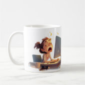 Gähnen nach Kaffee! Für Sie Kaffeetasse (Links)