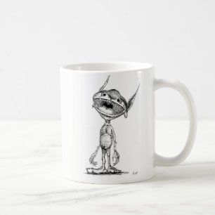 Gähnende Kobold-Tasse Kaffeetasse