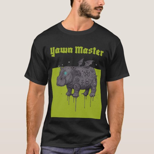 Gähnmeister T-Shirt (Vorderseite)