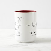 Gahr Peptid-Namen-Tasse Tasse (Zentrum)
