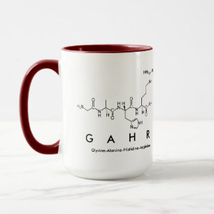 Gahr Peptid-Namen-Tasse Tasse