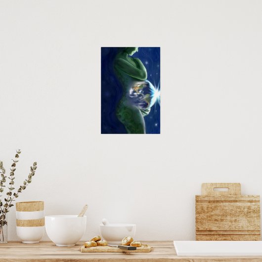 GAIA by SuzHillsVB Poster (Küche)