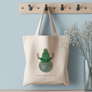 Gaia Earth Goddess, Mutter Erde, Tag der Erde Tragetasche