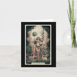 Gaia Griechische Göttin Mutter Erde Tag Natur Love Karte