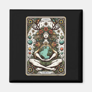 Gaia Griechische Göttin Pagan Mother Earth Nature Magnet