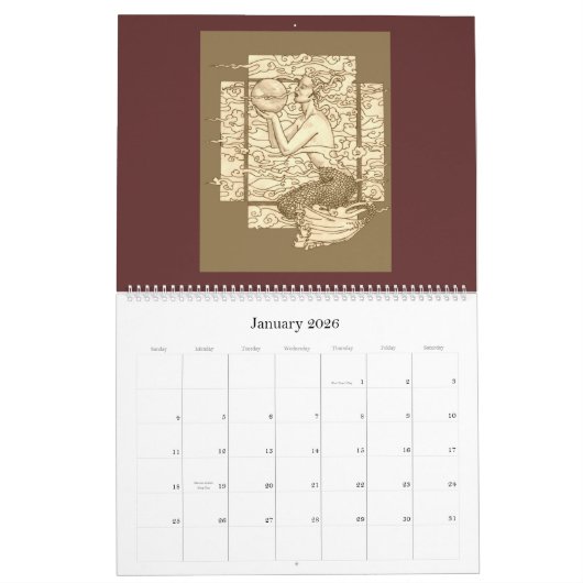 Gaia-Kalender Kalender (Jan 2026)