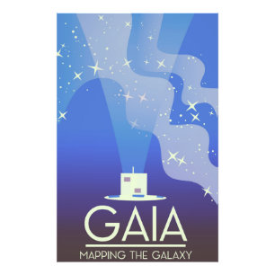 GAIA Kartierung des Universums Fotodruck