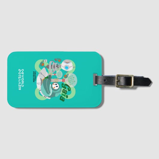 Gaia Luggage Tag Gepäckanhänger (Vorderseite (Horizontal))