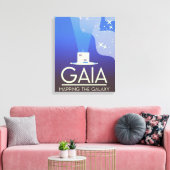 GAIA Mapping the Universe Leinwanddruck (Insitu (Wohnzimmer))