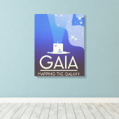 GAIA Mapping the Universe Leinwanddruck (Insitu (Holzboden))