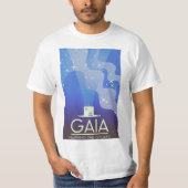 GAIA Mapping the Universe T-Shirt (Vorderseite)