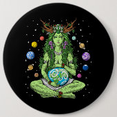 Gaia Mother Earth Goddess Button (Vorderseite)