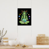 Gaia Mother Earth Goddess Poster (Küche)