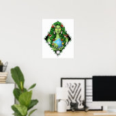 Gaia Mother Earth Goddess Poster (Heimbüro)