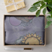 Gaia Mutter Erde Göttin Tarot der Welt Seidenpapier (Geschenk)