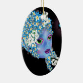 GAIA Mutter Erde Pagan Fantasy Art von Leah G Keramikornament (Rechts)