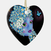 GAIA Mutter Erde Pagan Fantasy Art von Leah G Keramikornament (Rechts)