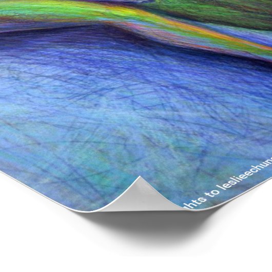 Gaia, Mutter Erde Poster (Ecke)