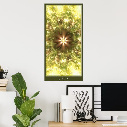 Gaia Poster (Heimbüro)