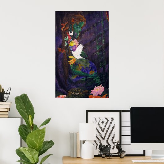 Gaia Poster (Heimbüro)