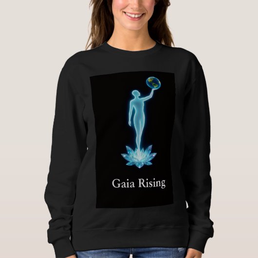 Gaia Rising Damen Sweatshirt (Vorderseite)